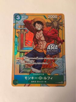 2026 One Piece Mini Tin Japanese Monkey D. Luffy Rare Alt Art #P-108