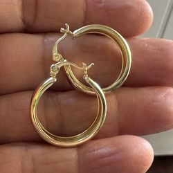 14k gold plated earrings
