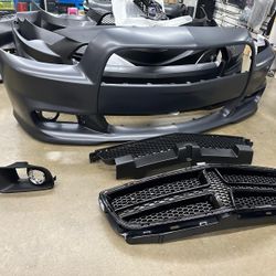 for 2011-2014 Dodge Charger SRT 8 style Front bumper replacement body kit