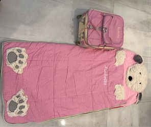 Potter Barn Sleeping bag & carry on