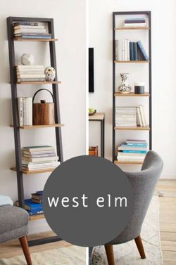 WEST ELM BOOKSHELF