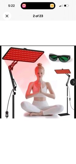 Morfone 120 LED Red Light Therapy Device with 650nm, 808nm, and 940nm Wavelength