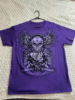 XL Purple graphic tee