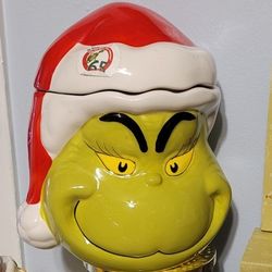Grinch Cookie Jar