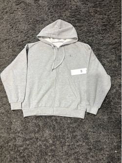 Alo zip up gray Large