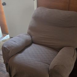 Recliner Rocking Chair- Brown