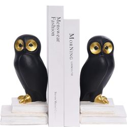 Owl Book Ends To Hold Heavy Books, Great For Bird Lovers! 