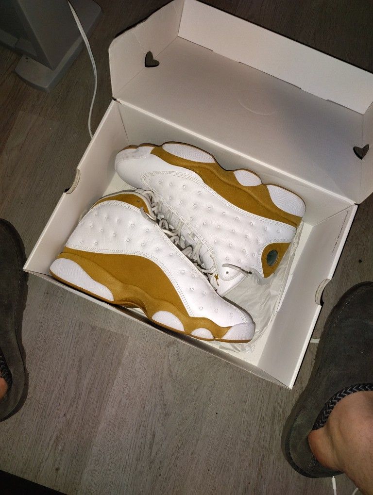 Jordan 13 white & Wheat 