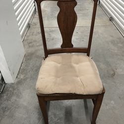 3- Antique Chairs….oak, Caned…good Condition...  