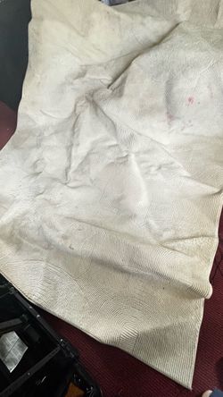 Cream Textured Area Rug
