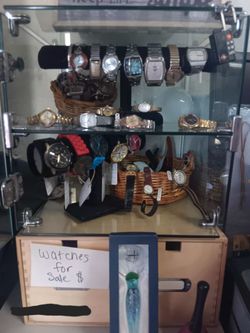 Watches- priced individually-seiko mens watch sold