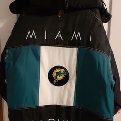 NFL Miami Dolphins winter coat
