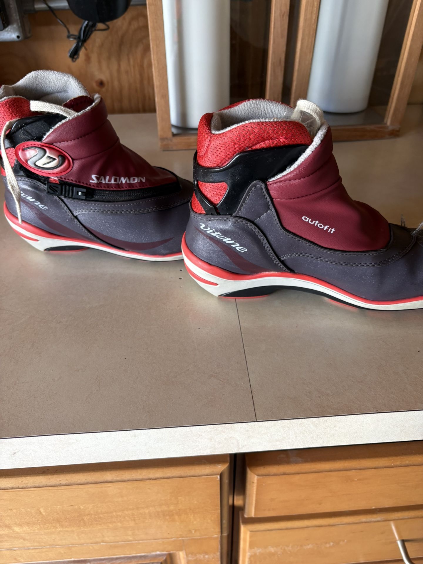 Salomon Cross Country Ski Boots Women Seize 5.5