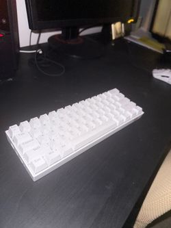 White 60% Compact Mechanical Keyboard