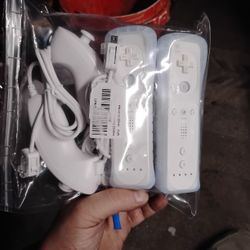 Nintendo Wii controllers