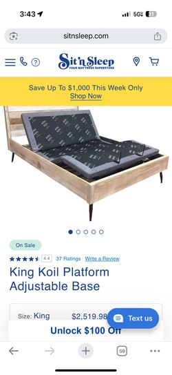 Adjustable King Base