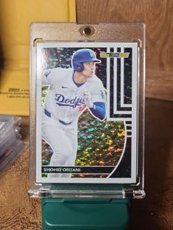 Topps Black gold Shohei Ohtani baseball card
