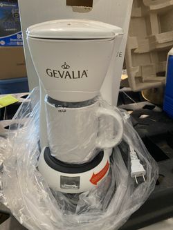 NEW GEVALIA Coffee maker white