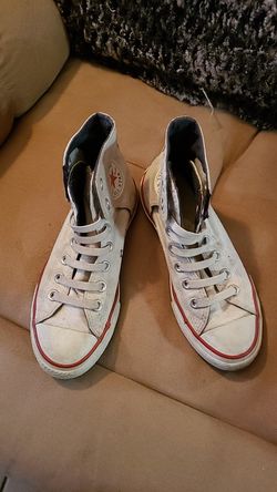 Girls White Converse