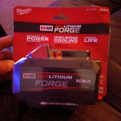 Forge Red Lithium Xc8.0 Battery Qty.2