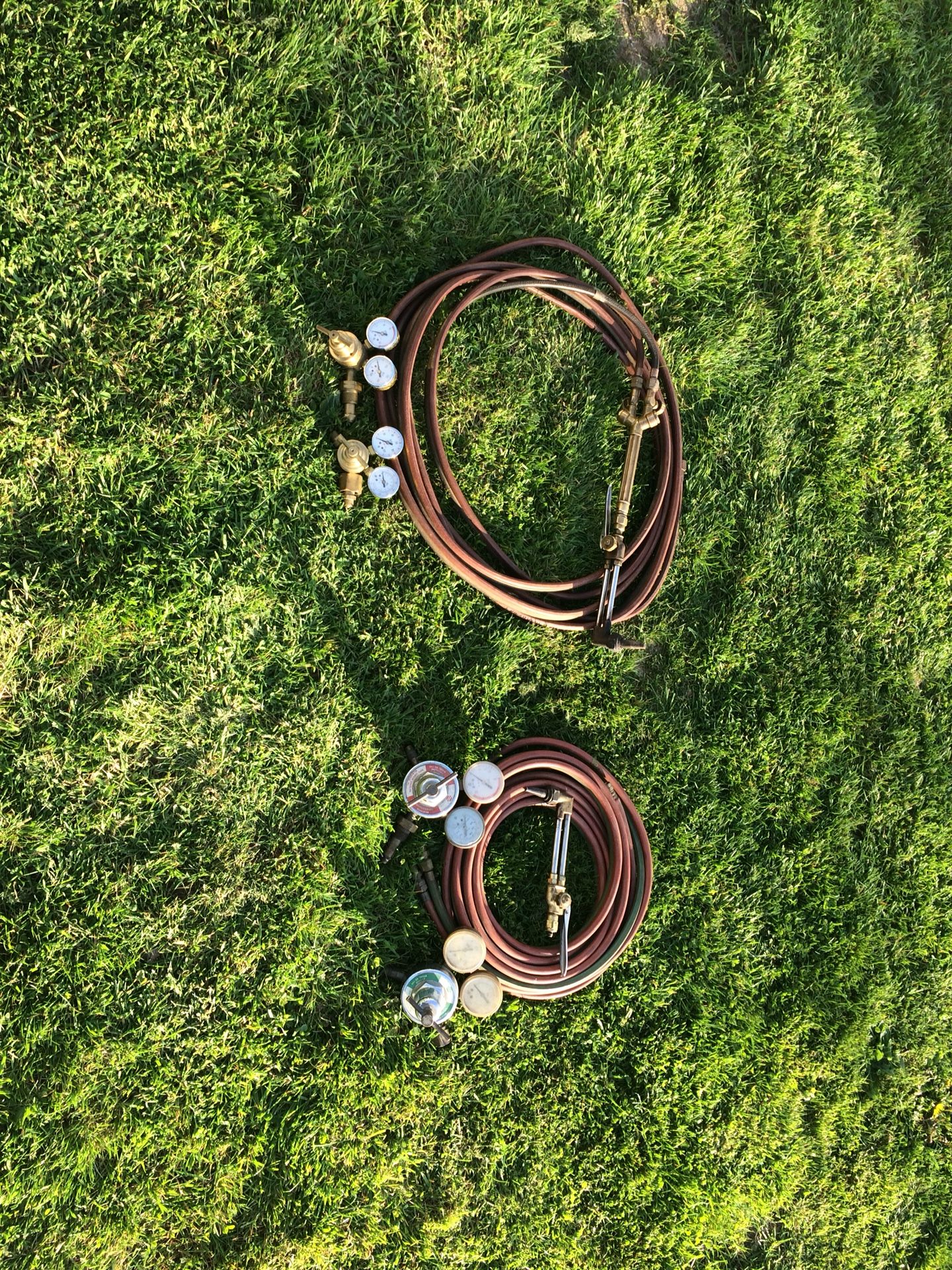 Victor torch sets, with hoses and regulators for Sale in Clatskanie, OR