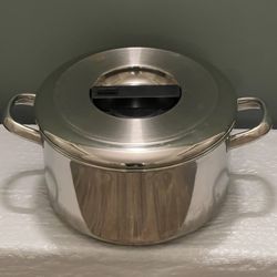 FARBERWARE 6-Quart Heavy-Duty STAINLESS STEEL DUTCH OVEN / STOCK POT - posted price is firm.