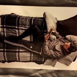 OCM Twin XL Comforter Set & Mattress Topper 