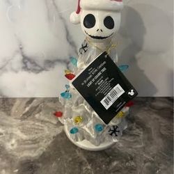 Néw nightmare before Christmas Santa jack 10 inch ceramic tree