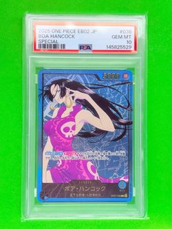PSA 10 Boa Hancock One Piece Card EB02 Special Japanese