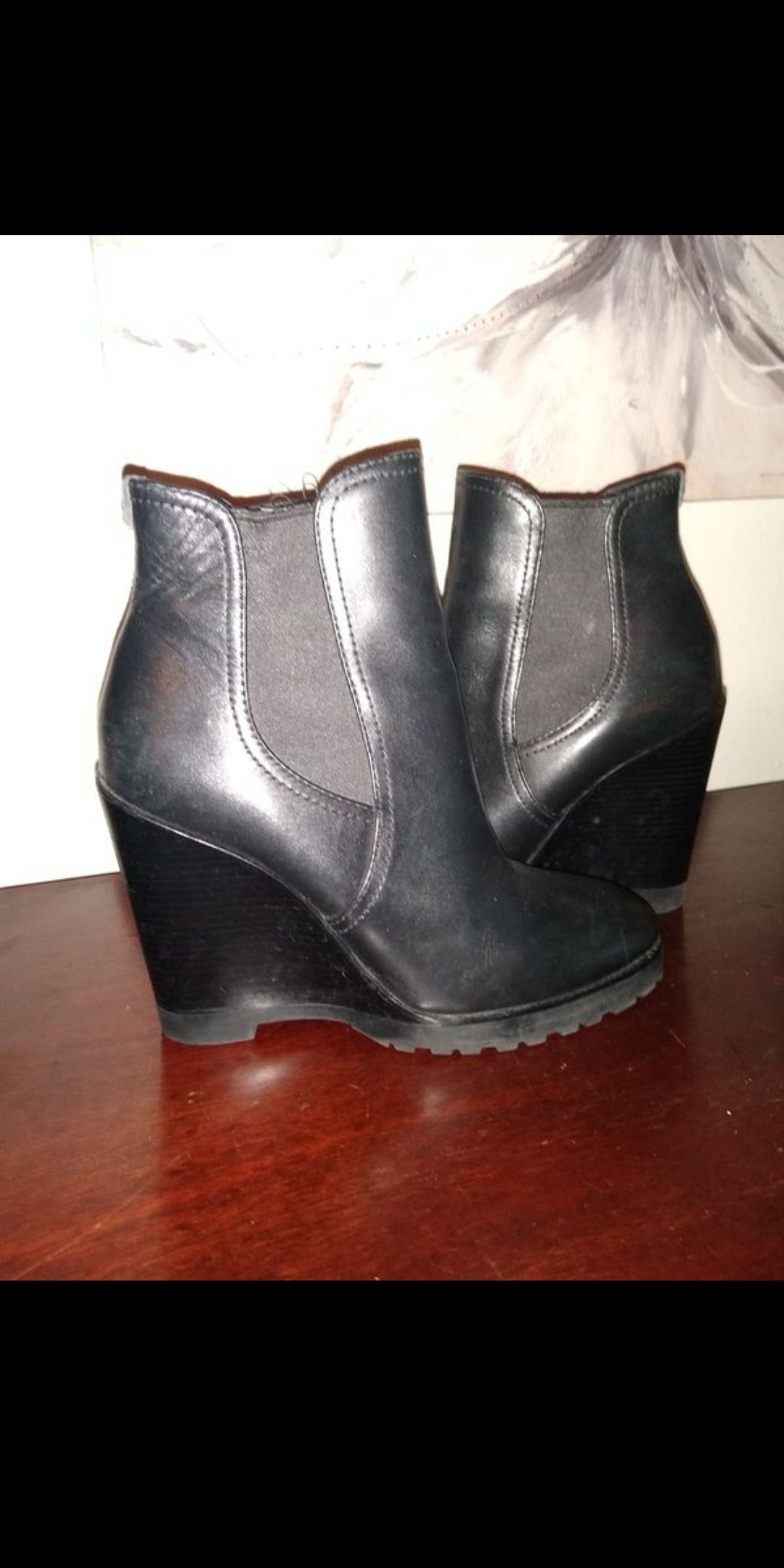 Women's Michael kors ankle boot wedges shoes
