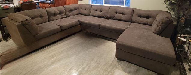 Large Gray Sectional