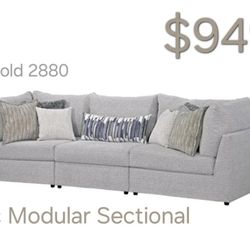 Behold 2880 3pc Modular Sectional 
