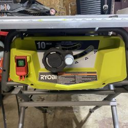 Ryobi 10” Table Saw