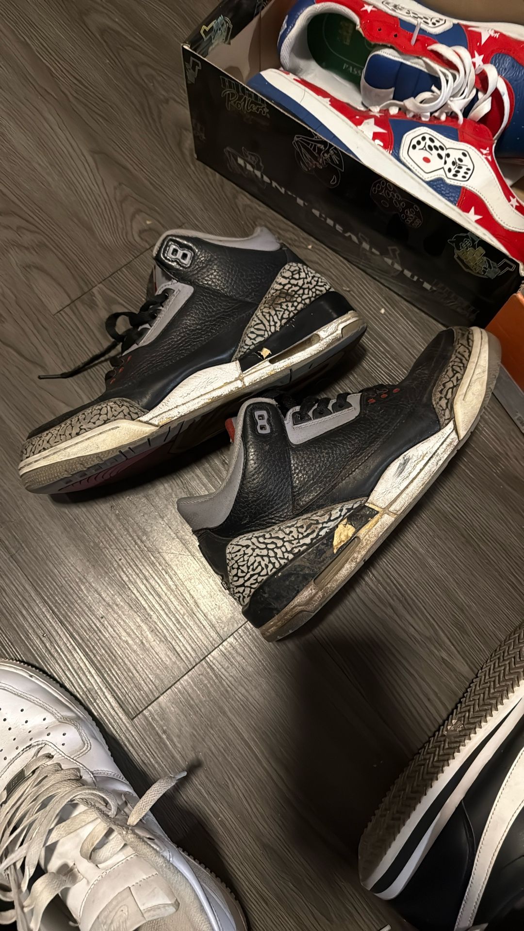 Jordan Black Cement 3s