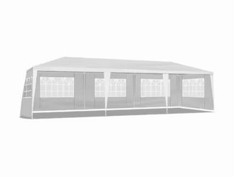 10’ x 30’ Party Tent Canopy with 8 Sidewalls