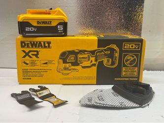 NEW DEWALT XR 20V Oscillating Multi-Tool + 5Ah Battery