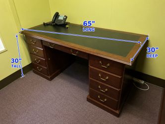 Full Wooden Desks