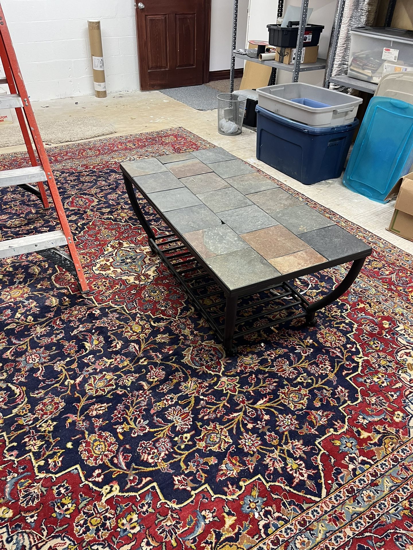 Slate Table Chairs End Tables
