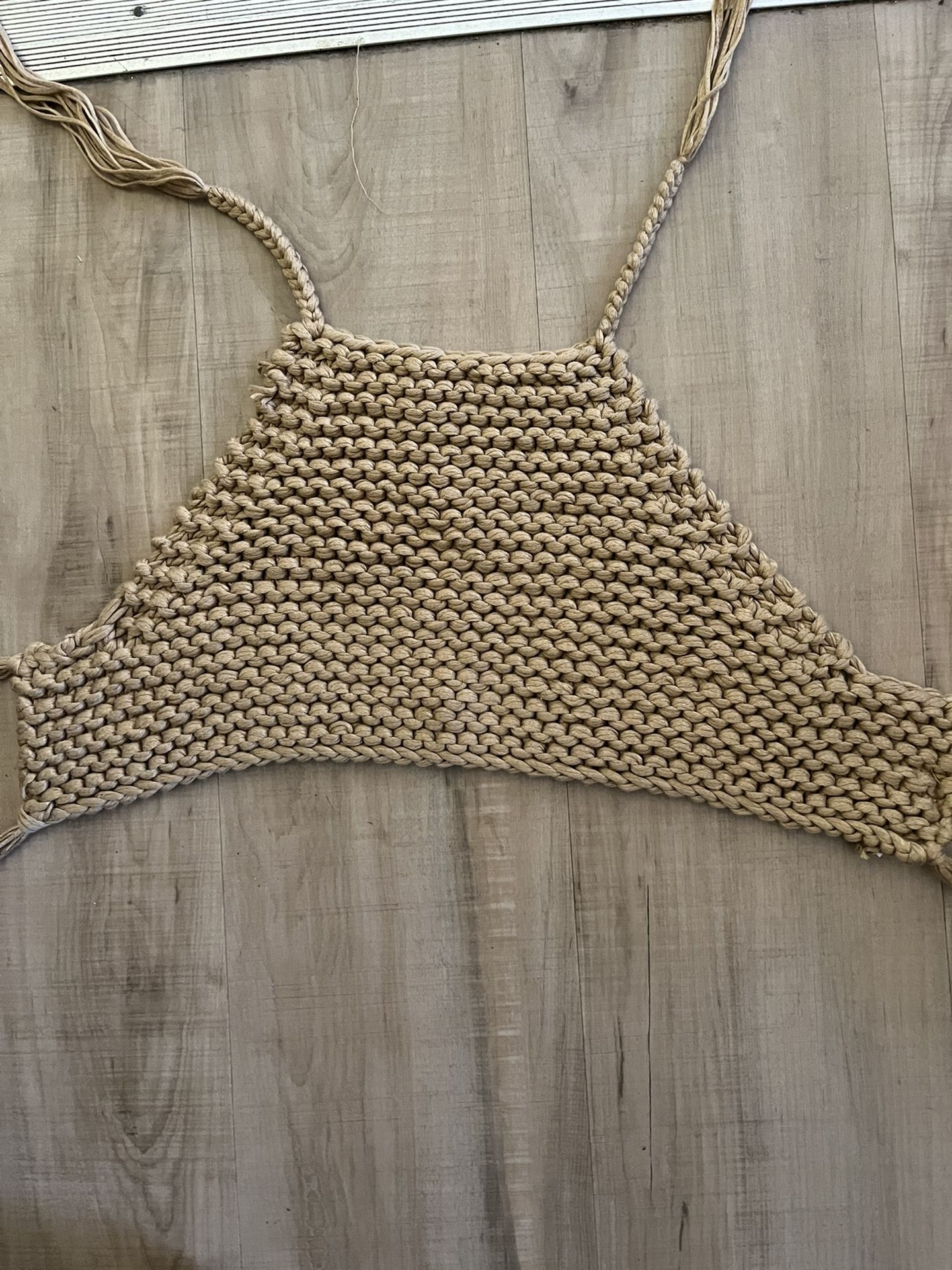 Crocheted Halter Top