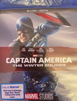 Marvel CAPTAIN AMERICA: The Winter Soldier (Blu-Ray + Digital-2014) NEW!