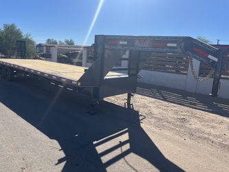 2025 Gooseneck Trailer Equipment 102”x30’