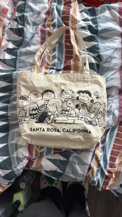Snoopy And The Gang Santa Rosa, California Tote
