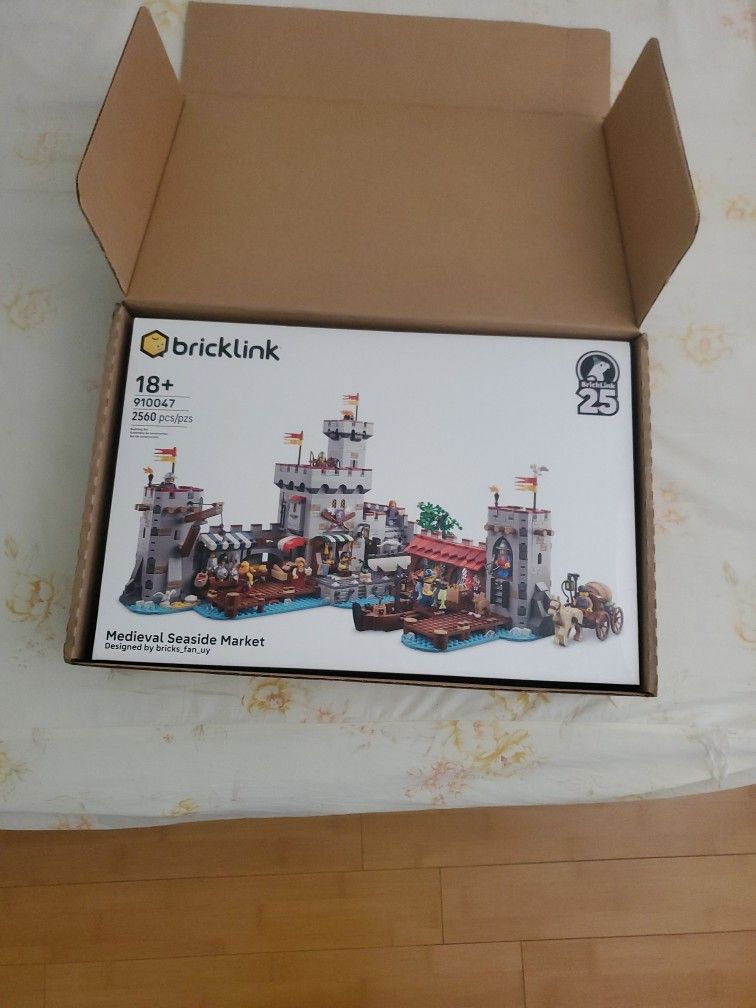 Lego Bricklink Medieval Seaside Market 910047