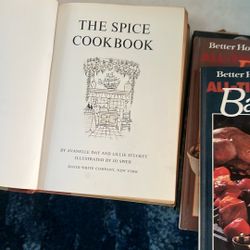 Vintage Cookbooks. 