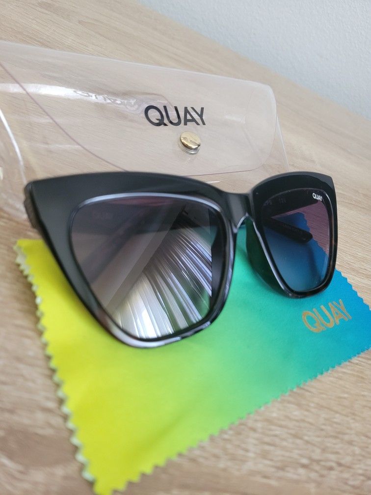 Quay "For Keeps" Cat Eye Sunglasses