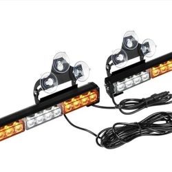 Emergency Strobe Lights, Amber White
