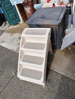 Solvit PupSTEP Pet Stairs Large 4-steps Dog / Pet Stairs
