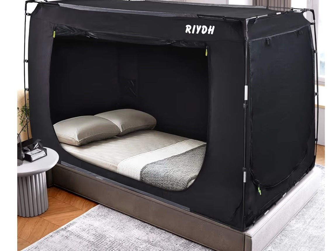 Bed tent for full size mattress