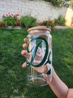 Glass cups 16oz Dodgers