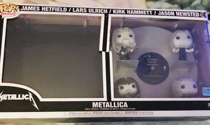 BRAND NEW**Metallica Funko POP! 4 piece Set